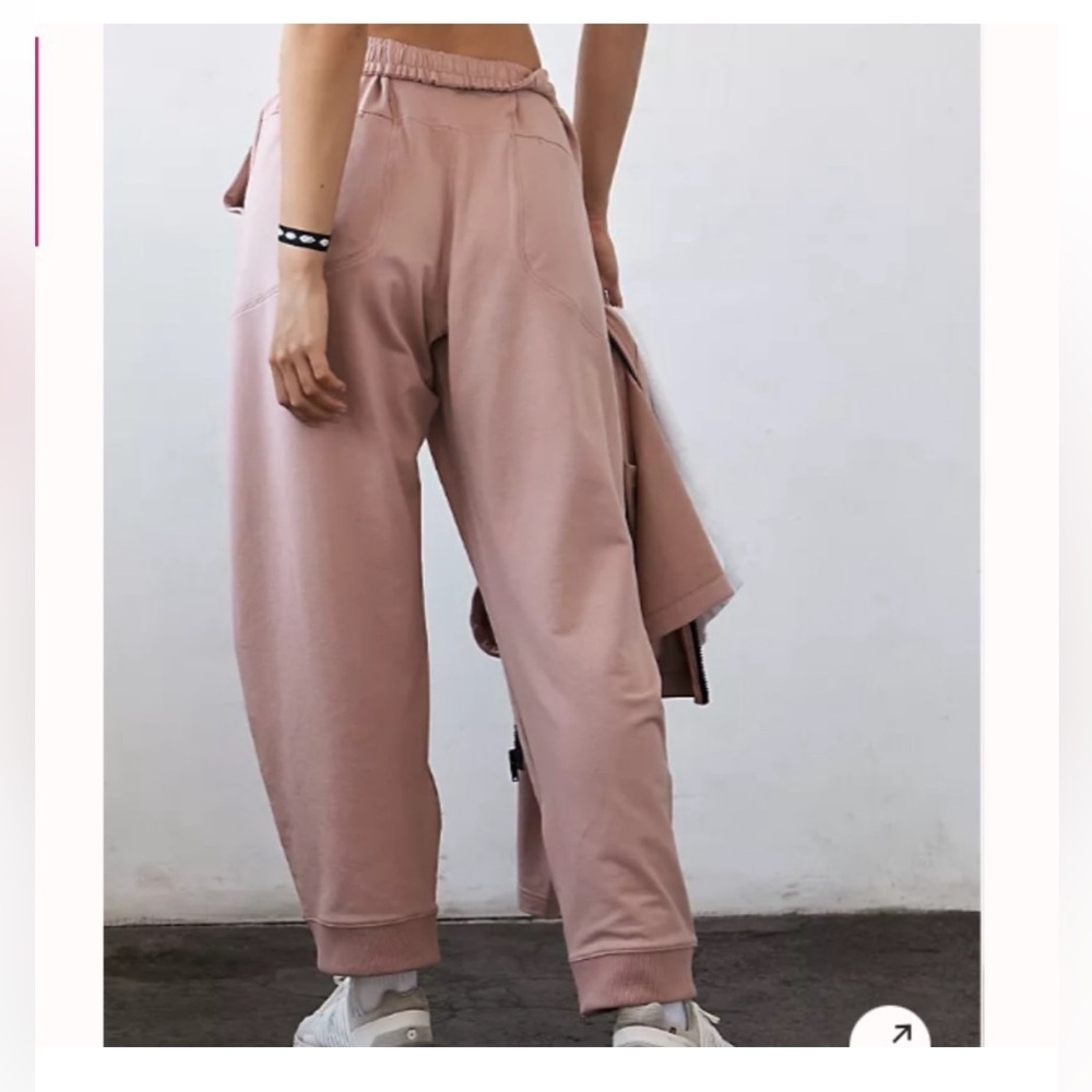 Free People All Day Everyday Pants in Mauve Swoon medium - Picture 12 of 12